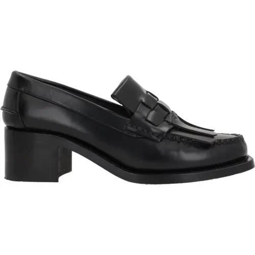 Schwarze flache Schuhe , Damen, Größe: 41 EU - Hereu - Modalova