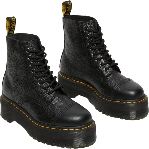 Sinclair Leather Platform Boots , female, Sizes: 8 UK, 7 UK - Dr. Martens - Modalova