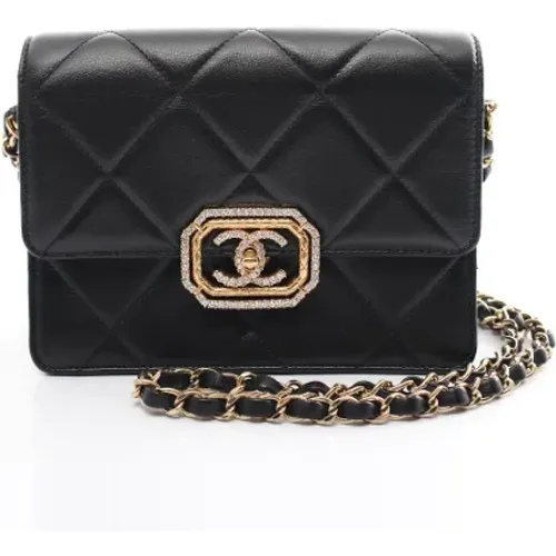 Pre-owned Leather chanel-bags , female, Sizes: ONE SIZE - Chanel Vintage - Modalova