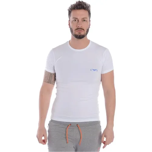 Er Pack Crew Neck T-Shirt Sweatshirt , Herren, Größe: S - Emporio Armani - Modalova