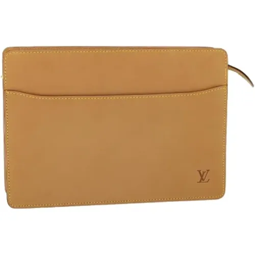 Pre-owned Leather Louis Vuitton Shoulder Bag , female, Sizes: ONE SIZE - Louis Vuitton Vintage - Modalova