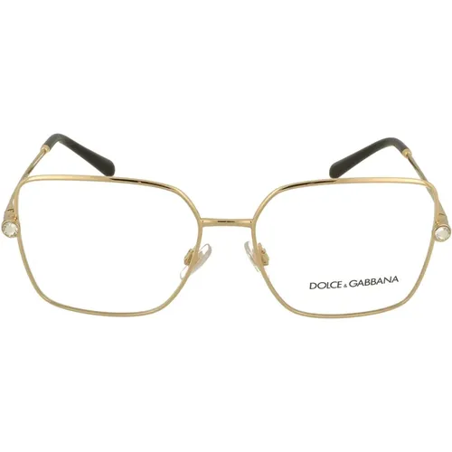 Glamorous Square Frame Gles , female, Sizes: 57 MM, 55 MM - Dolce & Gabbana - Modalova