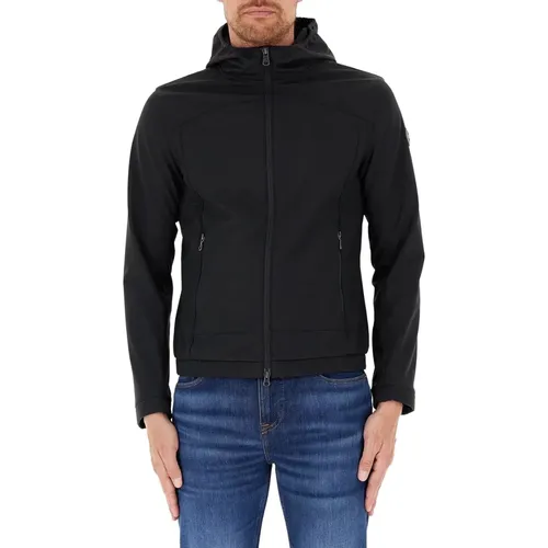 Schwarze Technische Jacke mit Minimalistischem Design , Herren, Größe: S - Colmar - Modalova