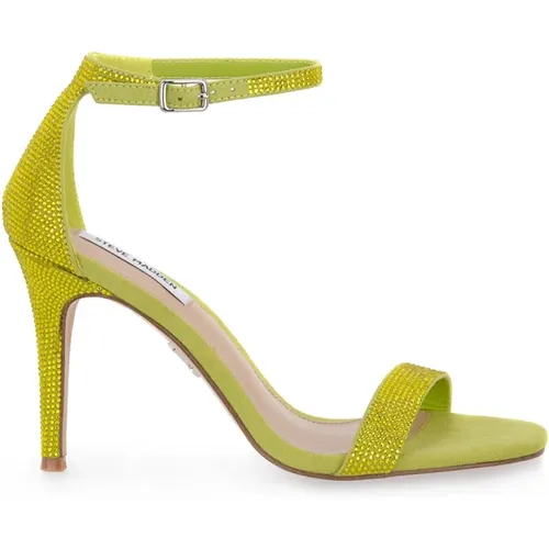 High Heel Sandals - Lime Illumine , female, Sizes: 4 UK, 4 1/2 UK, 6 UK - Steve Madden - Modalova