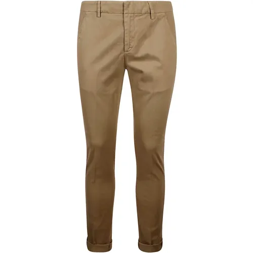 Slim Chino Pants in Gaubert Style , male, Sizes: W38, W30, W32, W29, W34, W40 - Dondup - Modalova