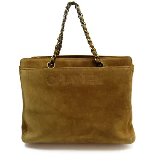 Pre-owned Suede chanel-bags , female, Sizes: ONE SIZE - Chanel Vintage - Modalova