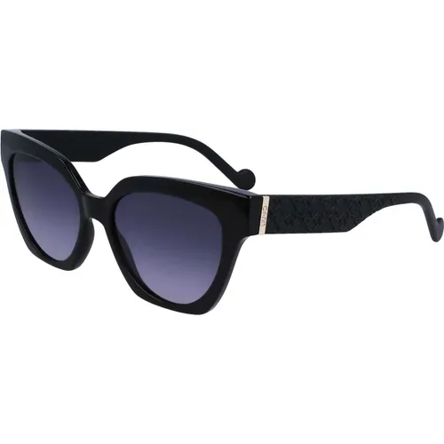 Blue Shaded Sunglasses , female, Sizes: 55 MM - Liu Jo - Modalova