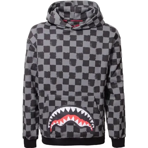 Kapuzenpullover - Grau , Herren, Größe: XS - SPRAYGROUND - Modalova