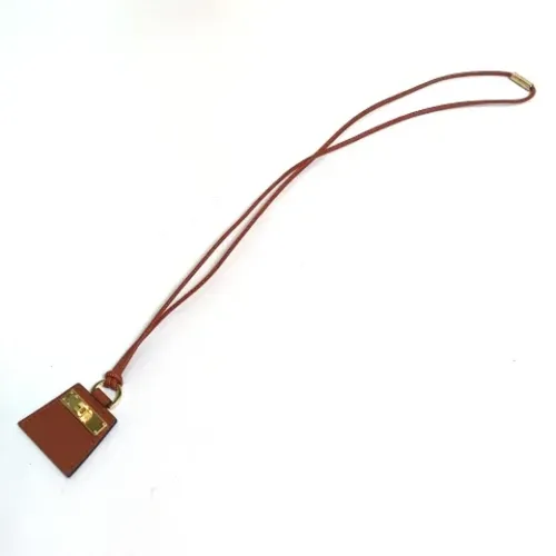 Pre-owned Leather hermes-jewelry , female, Sizes: ONE SIZE - Hermès Vintage - Modalova