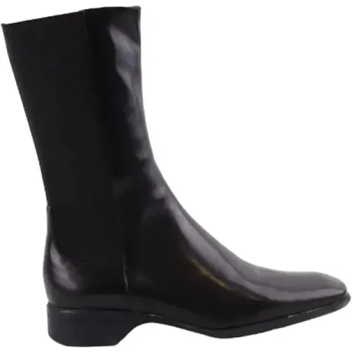 Pre-owned Leather boots , female, Sizes: 3 UK - Prada Vintage - Modalova