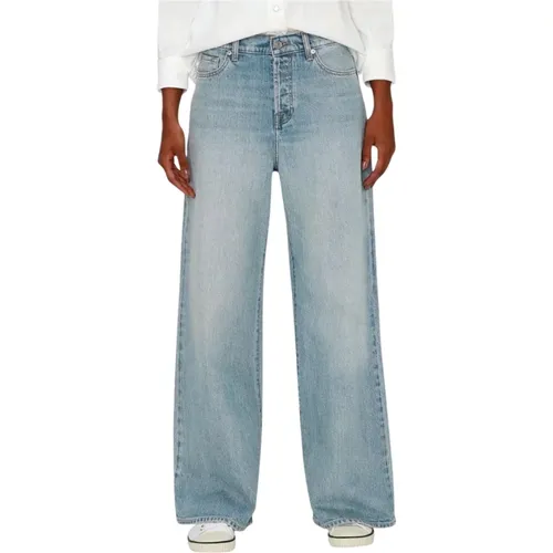 Wide Jeans , female, Sizes: W25, W26 - 7 For All Mankind - Modalova
