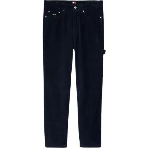 Corduroy Skater Carpenter Trousers , male, Sizes: M - Tommy Hilfiger - Modalova