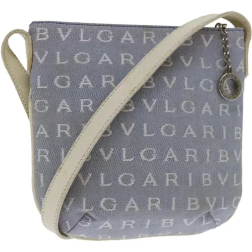 Pre-owned Canvas shoulder-bags , female, Sizes: ONE SIZE - Bvlgari Vintage - Modalova