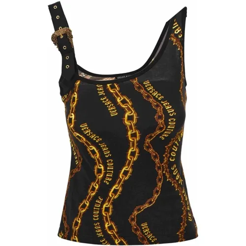 Top , Damen, Größe: 2XS - Versace Jeans Couture - Modalova