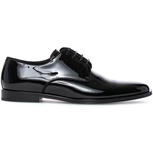 Classic Derby Shoes , male, Sizes: 11 UK, 9 UK, 7 1/2 UK, 8 1/2 UK, 6 UK - Dolce & Gabbana - Modalova