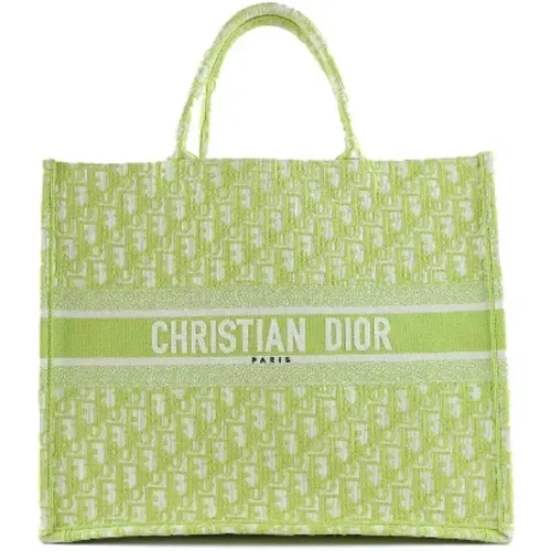 Pre-owned Canvas totes , female, Sizes: ONE SIZE - Dior Vintage - Modalova