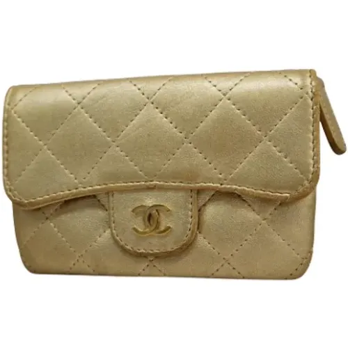 Pre-owned Leather wallets , female, Sizes: ONE SIZE - Chanel Vintage - Modalova