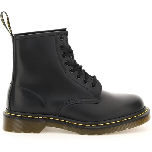 Glattleder Kampfstiefel , Herren, Größe: 44 EU - Dr. Martens - Modalova