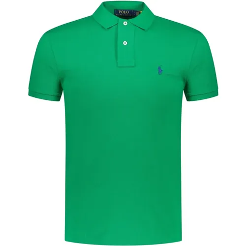 Grünes Polo-Shirt Ss23 Kollektion - Polo Ralph Lauren - Modalova