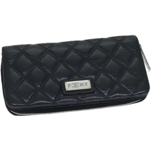 Pre-owned Leather wallets , female, Sizes: ONE SIZE - Chanel Vintage - Modalova