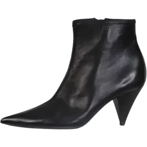 Pre-owned Leather boots , female, Sizes: 5 UK - Celine Vintage - Modalova