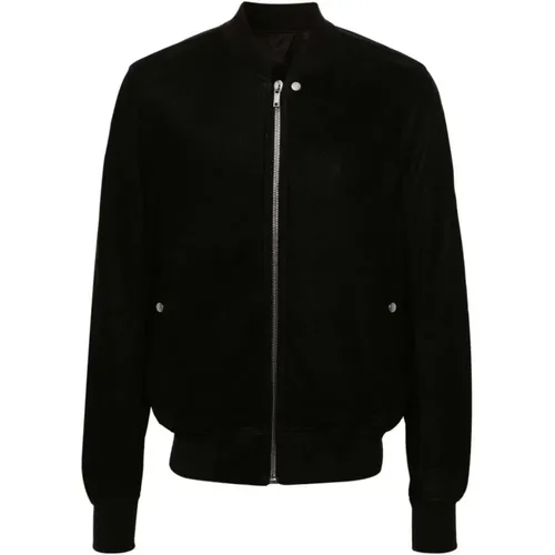 Classic flight leather jacket , male, Sizes: 2XL, L - Rick Owens - Modalova
