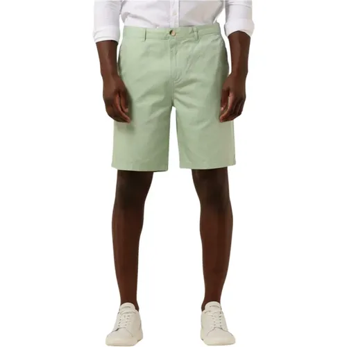 Grüne Twill-Shorts aus Baumwollmischung - Scotch & Soda - Modalova