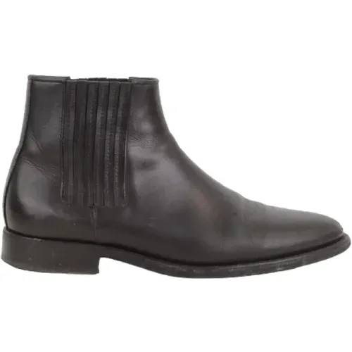 Pre-owned Leder boots , Damen, Größe: 40 EU - Balmain Pre-owned - Modalova