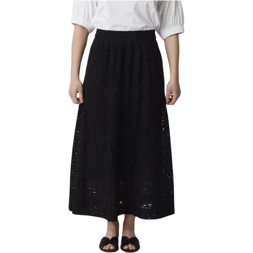 Jersey Skirt , female, Sizes: S - Alpha Studio - Modalova