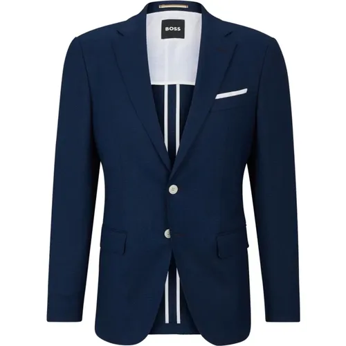 Moderner Slim Fit Jersey Blazer , Herren, Größe: 2XL - Hugo Boss - Modalova