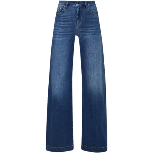 Authentische Weite Jeans , Damen, Größe: W30 - Liu Jo - Modalova