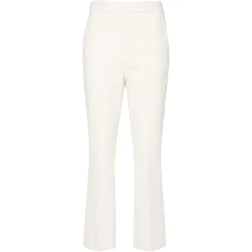 Trousers Straight Leg Pressed , female, Sizes: XS - Max Mara - Modalova