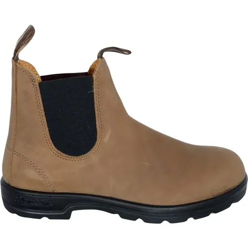 Classic Elastic Sided Boot in Dijon , male, Sizes: 9 1/2 UK, 7 UK, 7 1/2 UK, 10 UK, 8 UK, 8 1/2 UK - Blundstone - Modalova