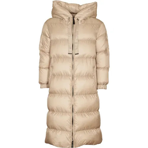 Cube Jacken Lang Gepolsterter Stil , Damen, Größe: S - Max Mara - Modalova