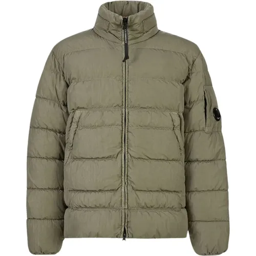 Eco-Chrome R Sage Puffer Jacket , male, Sizes: M - C.P. Company - Modalova