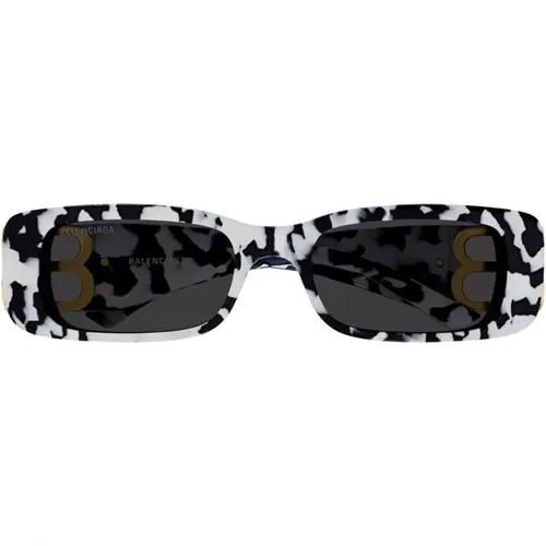 Rectangular Sunglasses Dynasty Line Everyday , unisex, Sizes: 51 MM - Balenciaga - Modalova