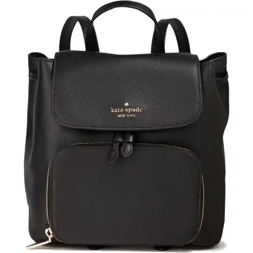 Medium Flap Backpack Leather , female, Sizes: ONE SIZE - Kate Spade - Modalova