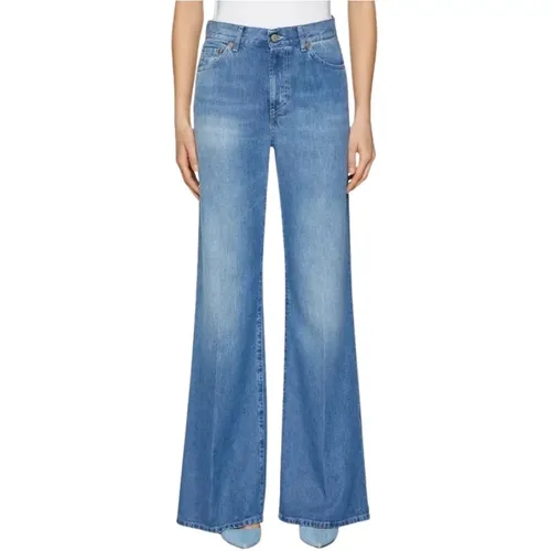 Denim Jeans Amber , Damen, Größe: W25 - Dondup - Modalova