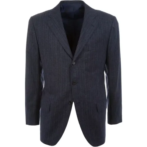 Jacket, Stylish Design , male, Sizes: L - Kiton - Modalova