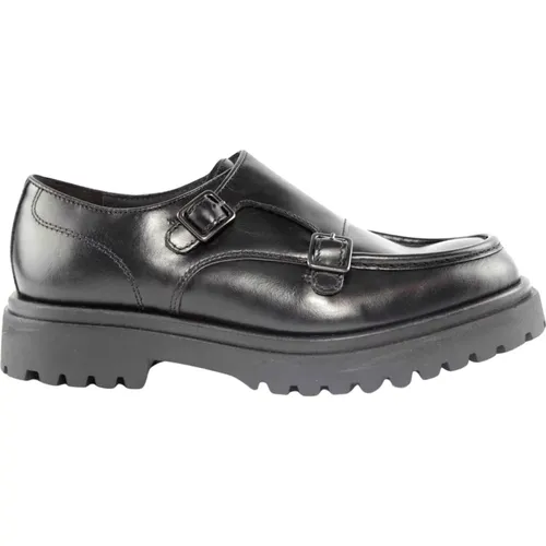 Leather Loafers , male, Sizes: 10 UK, 7 UK - Marco Ferretti - Modalova