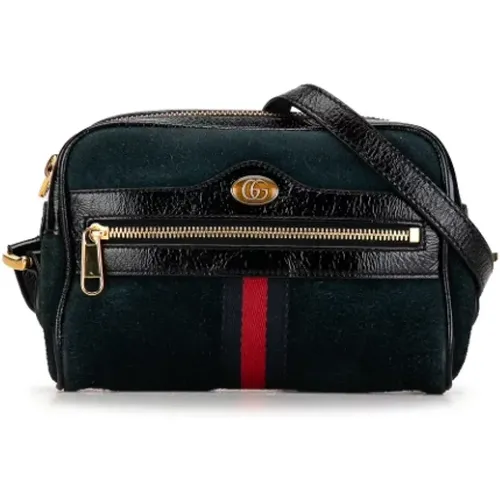 Pre-owned Suede crossbody-bags , female, Sizes: ONE SIZE - Gucci Vintage - Modalova