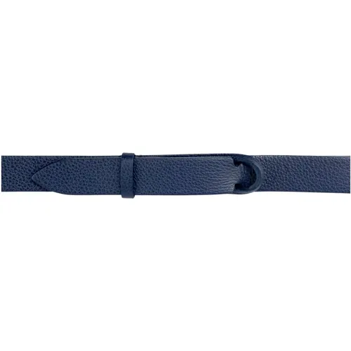 Hammered Leather Belt No Buckle , male, Sizes: ONE SIZE - Orciani - Modalova