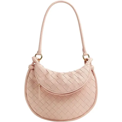 Luxury Lambskin Shoulder Bag , female, Sizes: ONE SIZE - Bottega Veneta - Modalova