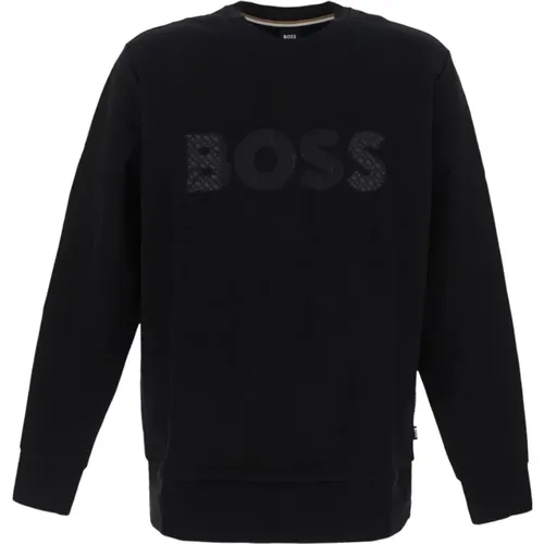 Logo Sweatshirt, Klassischer Stil - Boss - Modalova