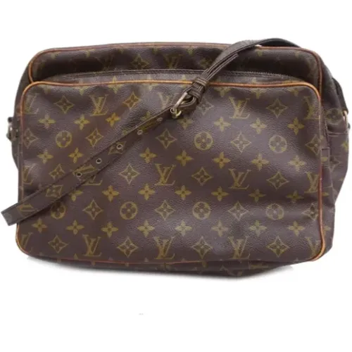 Pre-owned Canvas shoulder-bags , female, Sizes: ONE SIZE - Louis Vuitton Vintage - Modalova