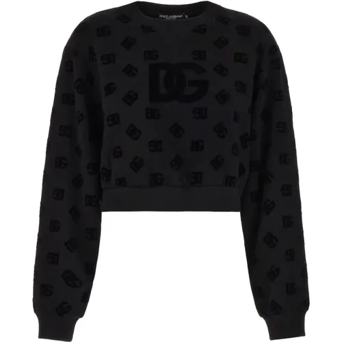 Sweatshirts , female, Sizes: S, XS - Dolce & Gabbana - Modalova