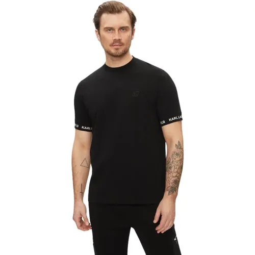 T-Shirt Regular Fit , male, Sizes: S - Karl Lagerfeld - Modalova