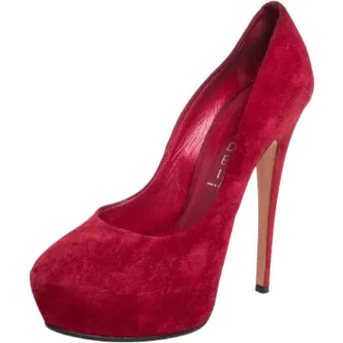 Pre-owned Wildleder heels , Damen, Größe: 37 EU - Casadei Pre-owned - Modalova