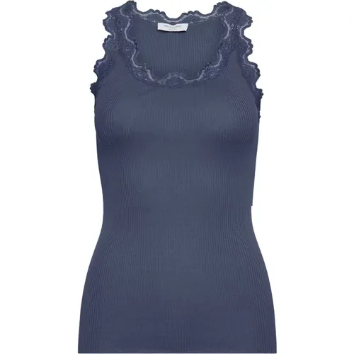 Seidentop True Navy Paris , Damen, Größe: XS - Rosemunde - Modalova