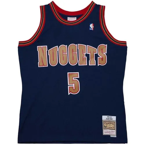 NBA Nuggets 1994 Jalen Rose Trikot , Herren, Größe: M - Mitchell & Ness - Modalova